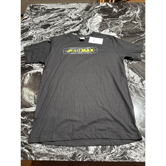 NWT NIKE SPORTSWEAR AIR MAX FUTURA GRAPHIC T-SHIRT BLACK SIZE M FB1439-010 - Picture 1 of 7